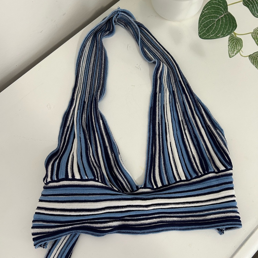 GARAGE cropped halter‎
